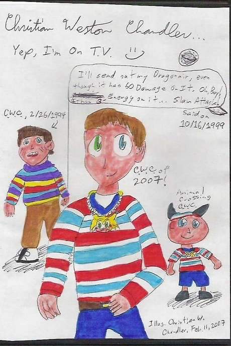 Christian Weston Chandler…Yep, I’m on TV :)